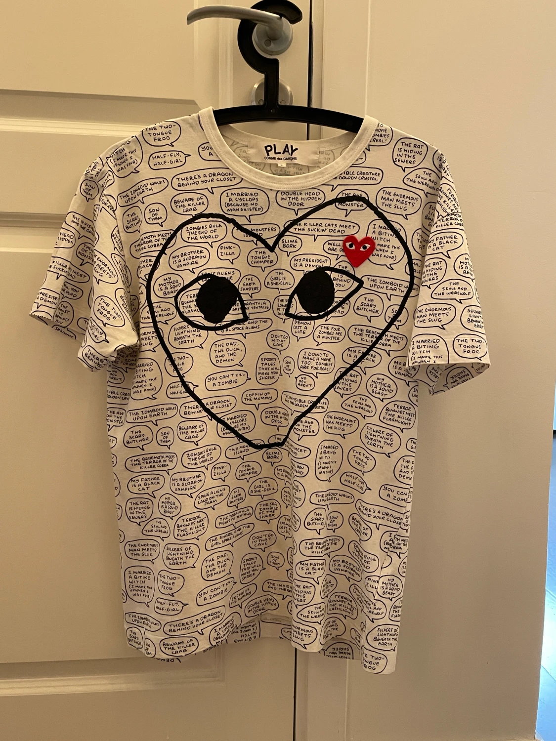 CDG play tshirt Matt Groening