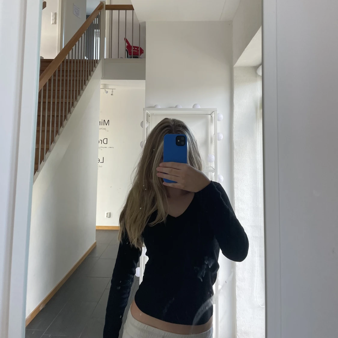 Basplagg svart långärmad