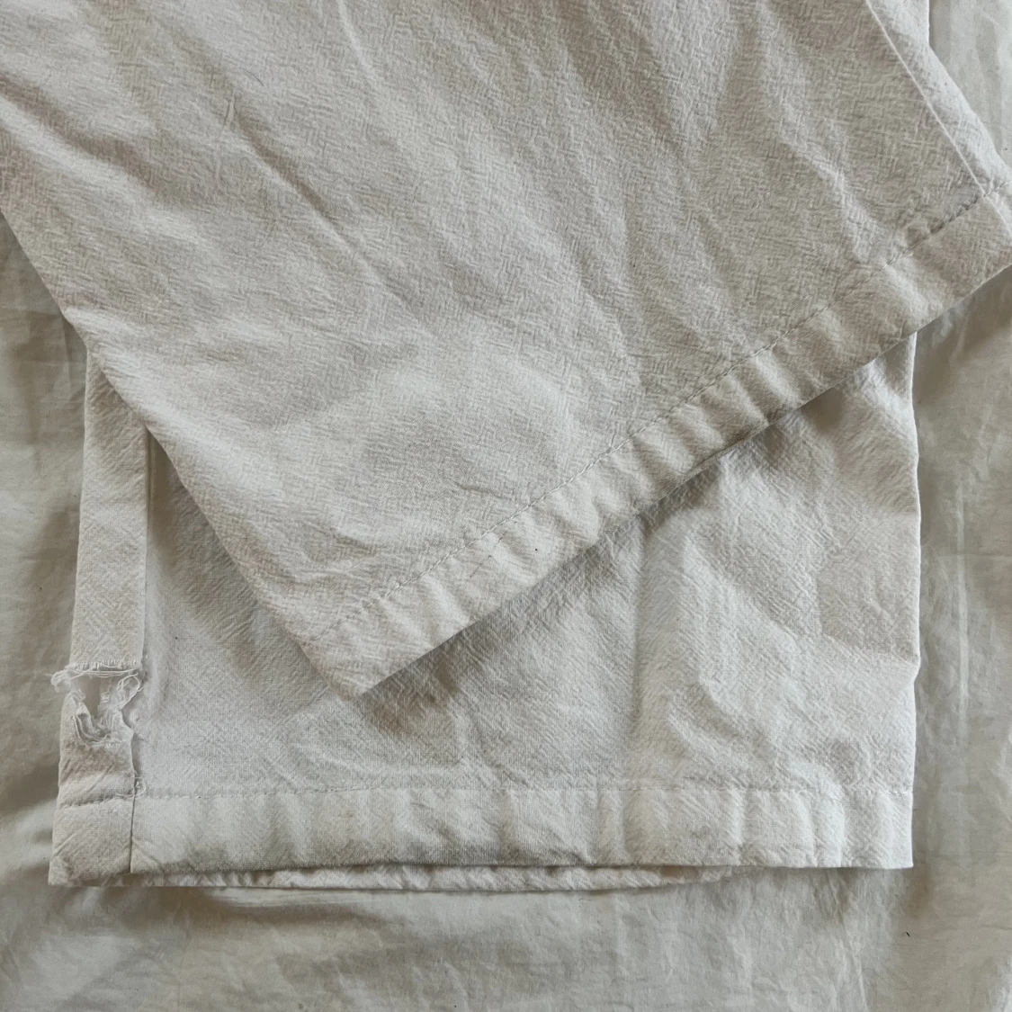 Lågmidjade linnebyxor - 91