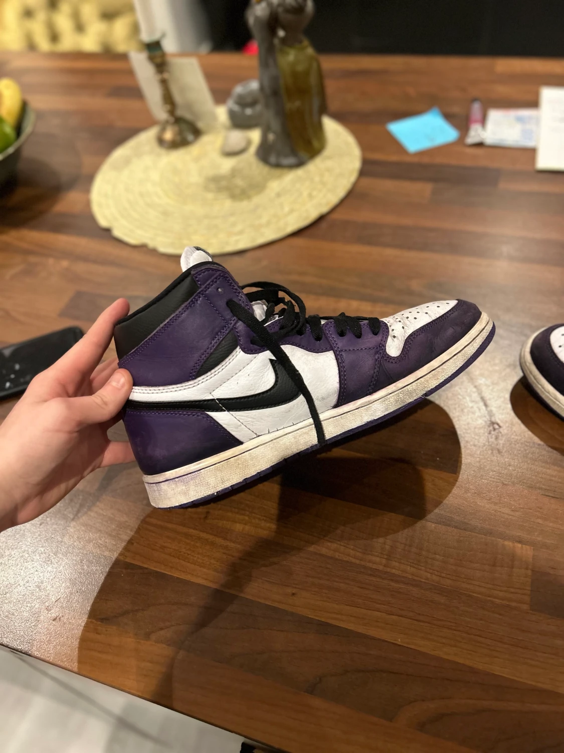 Jordan 1 court purple  - 90