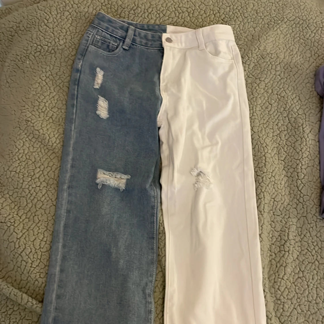 Vitblåa jeans  - 90