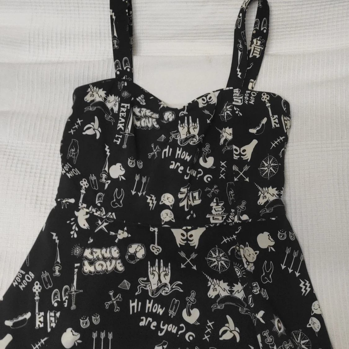 Klänning med tryck Monki  - 90