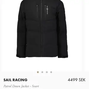 Sail racing jacka svart 