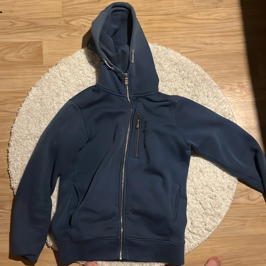 Blå seil  racing zip 