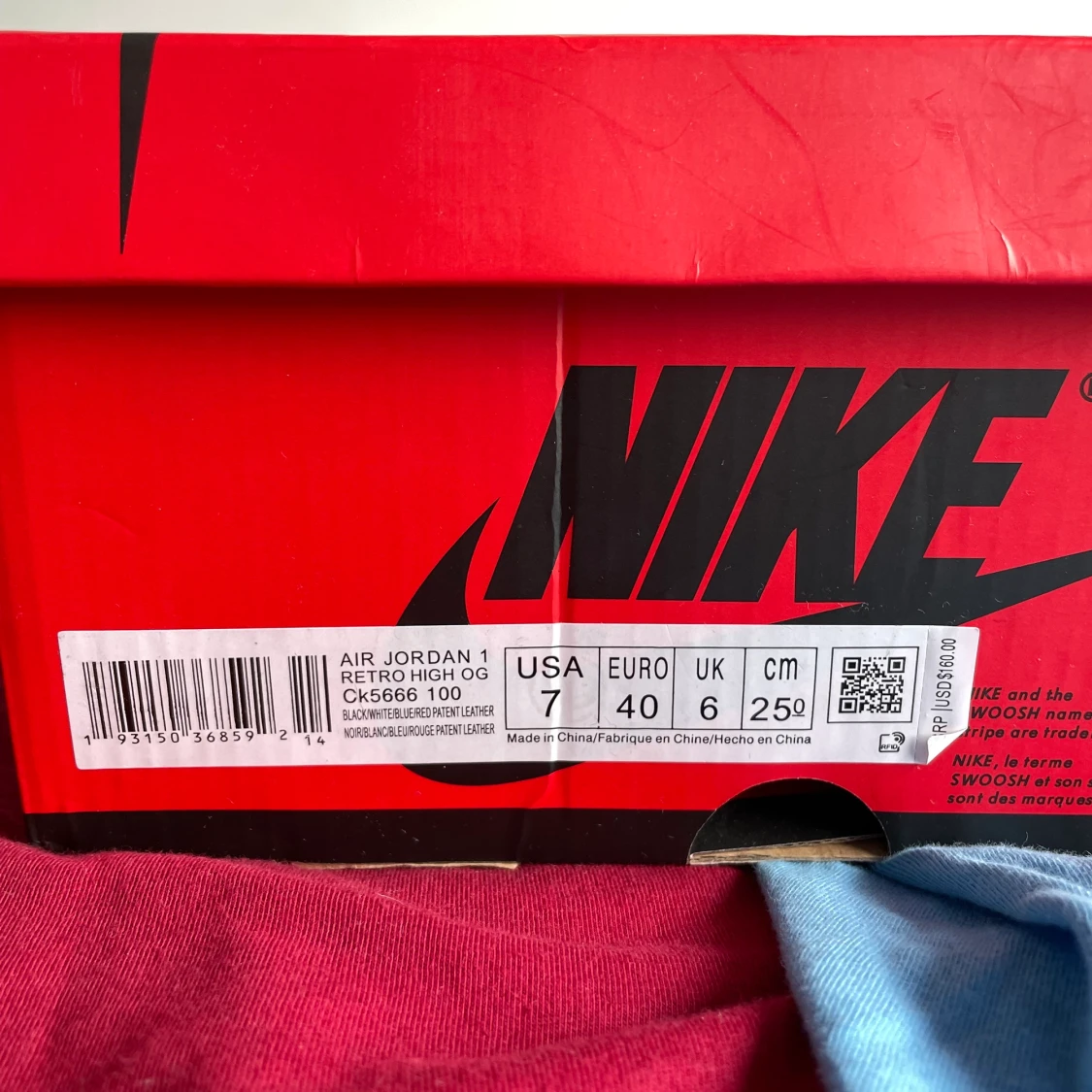 Jordan 1 high Fearless - 91