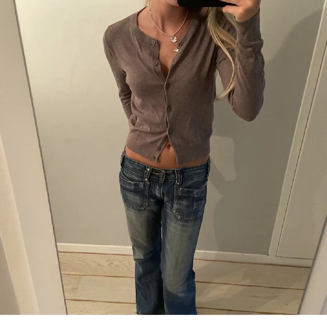 Beige/brun kofta - 91