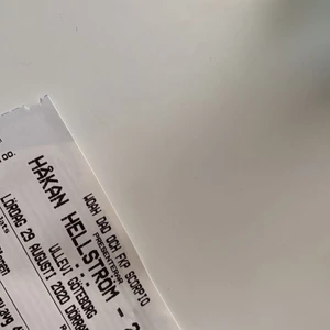 Håkan Hellström ståplats - Säljer min håkan biljett, ståplats. Datum 27e augusti.   350kr