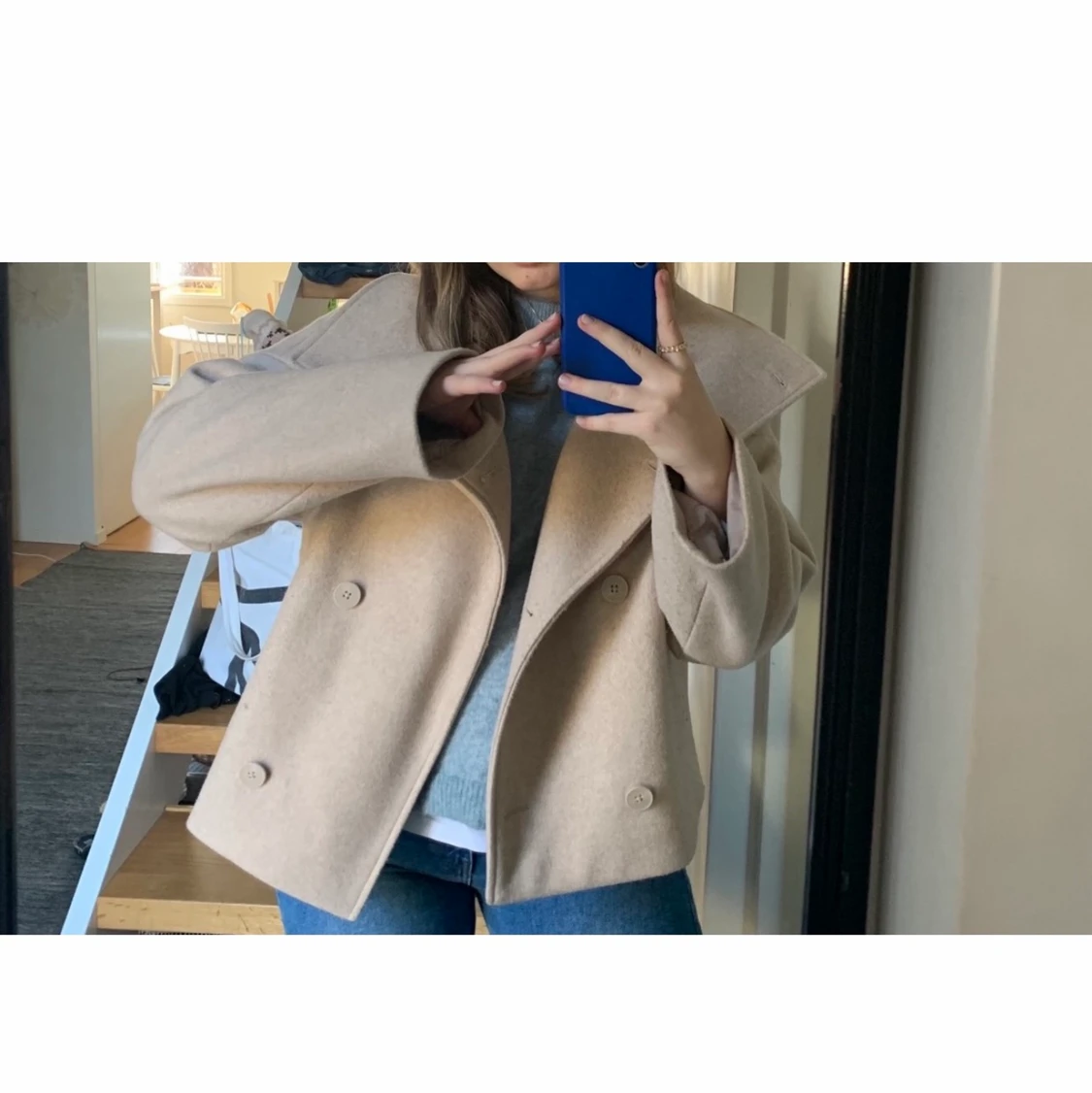 Beige Jacka Nakd strl 36 - 90