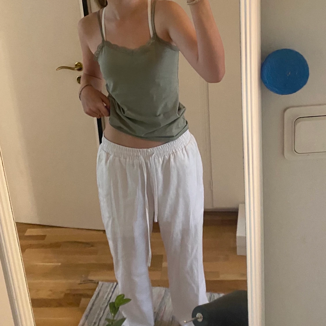 Linne byxor❤️ - 90