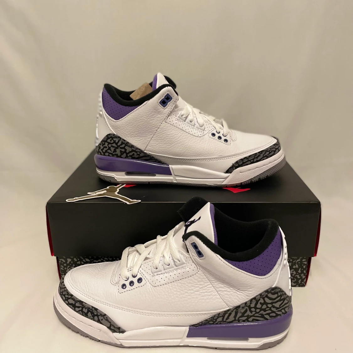AIR JORDAN 3 RETRO (GS) "DARK IRIS"