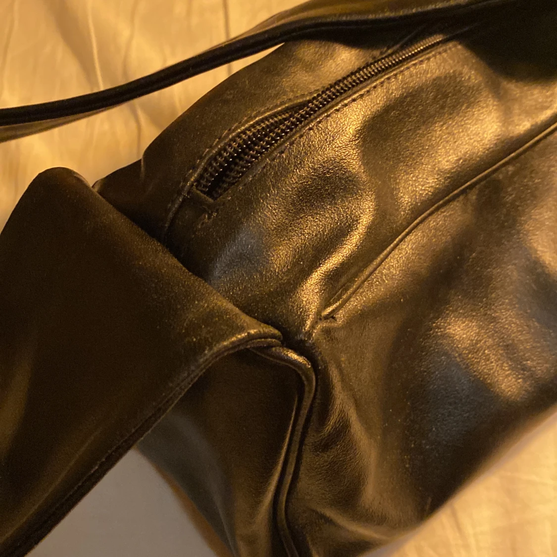 Äkta läder väska - 91