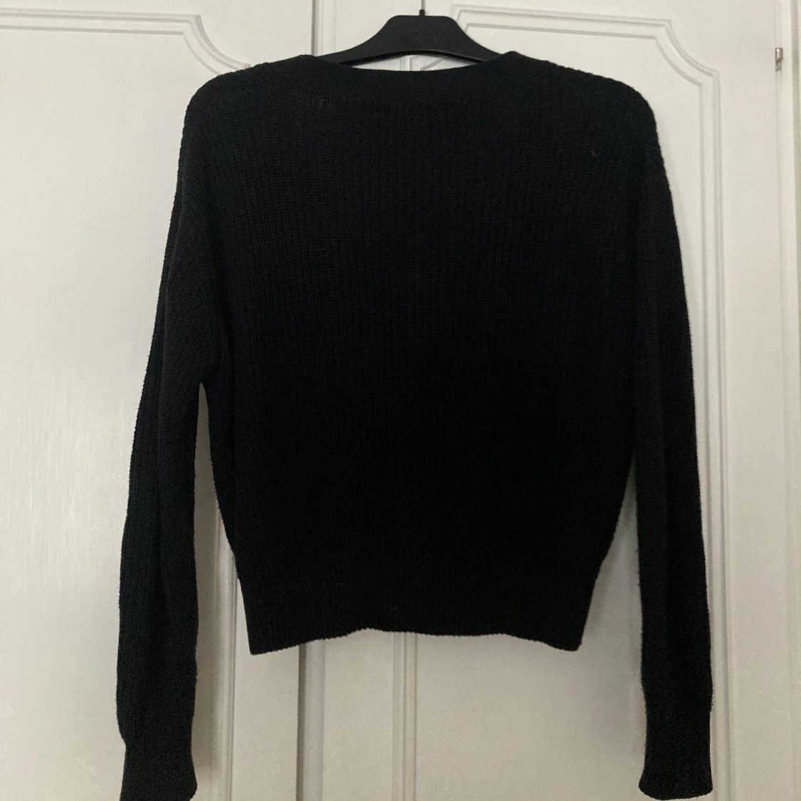 Svart stickad kofta Lager 157 - 90