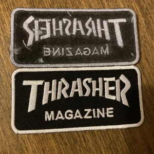 Thrasher logo tygmärke - Thrasher logo tygmärke