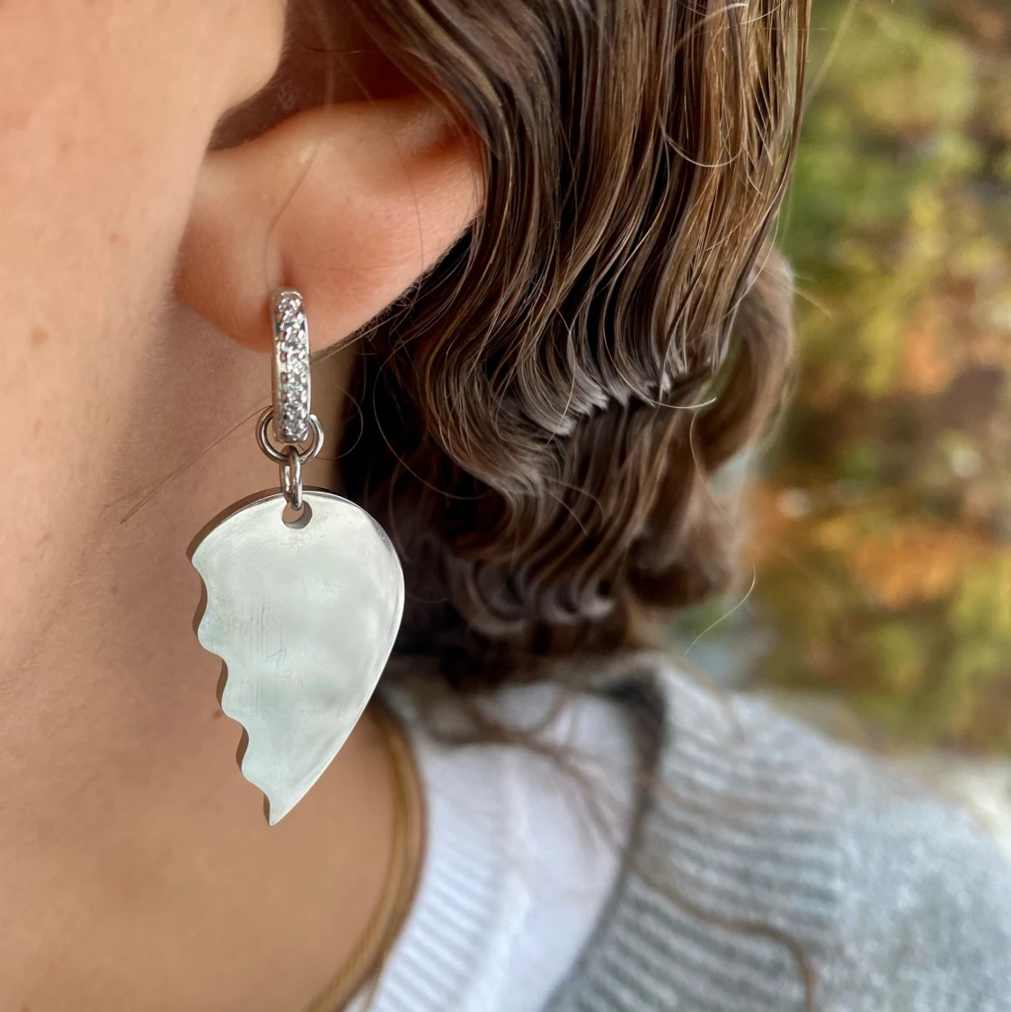 hjärt örhängen - 91