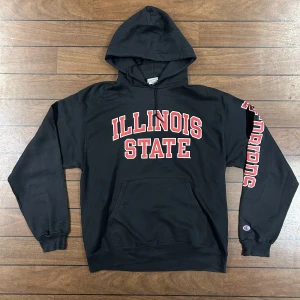 Vintage Champion Illinois State Hoodie - Snygg vintage Hoodie från champion i storlek L! Passa lite mindre som en M-L