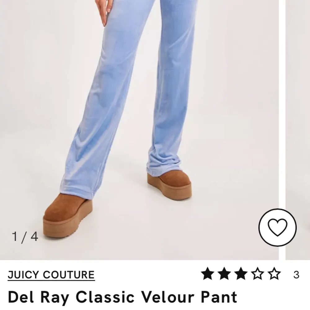 Jag letar efter ett par ljus blåa Juciy byxor i storlek M, om ni har och vill sälja dom för 500-700 kr så får ni gärna höra av er till mig ❤️. Vill ha dom i / bra skick / ej trasiga eller smutsiga. Hör av er så snapt ni kan❤️. Storlek M///////Tack ❤️. Jeans & Byxor.