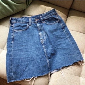 Jeanskjol  - Jeanskjol 100% Bomull