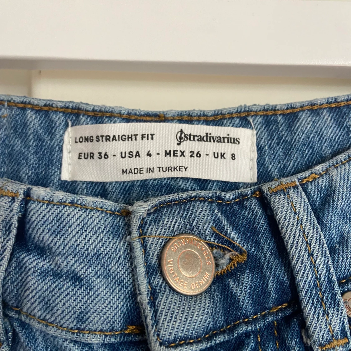 Blåa jeans strl 34 - 91