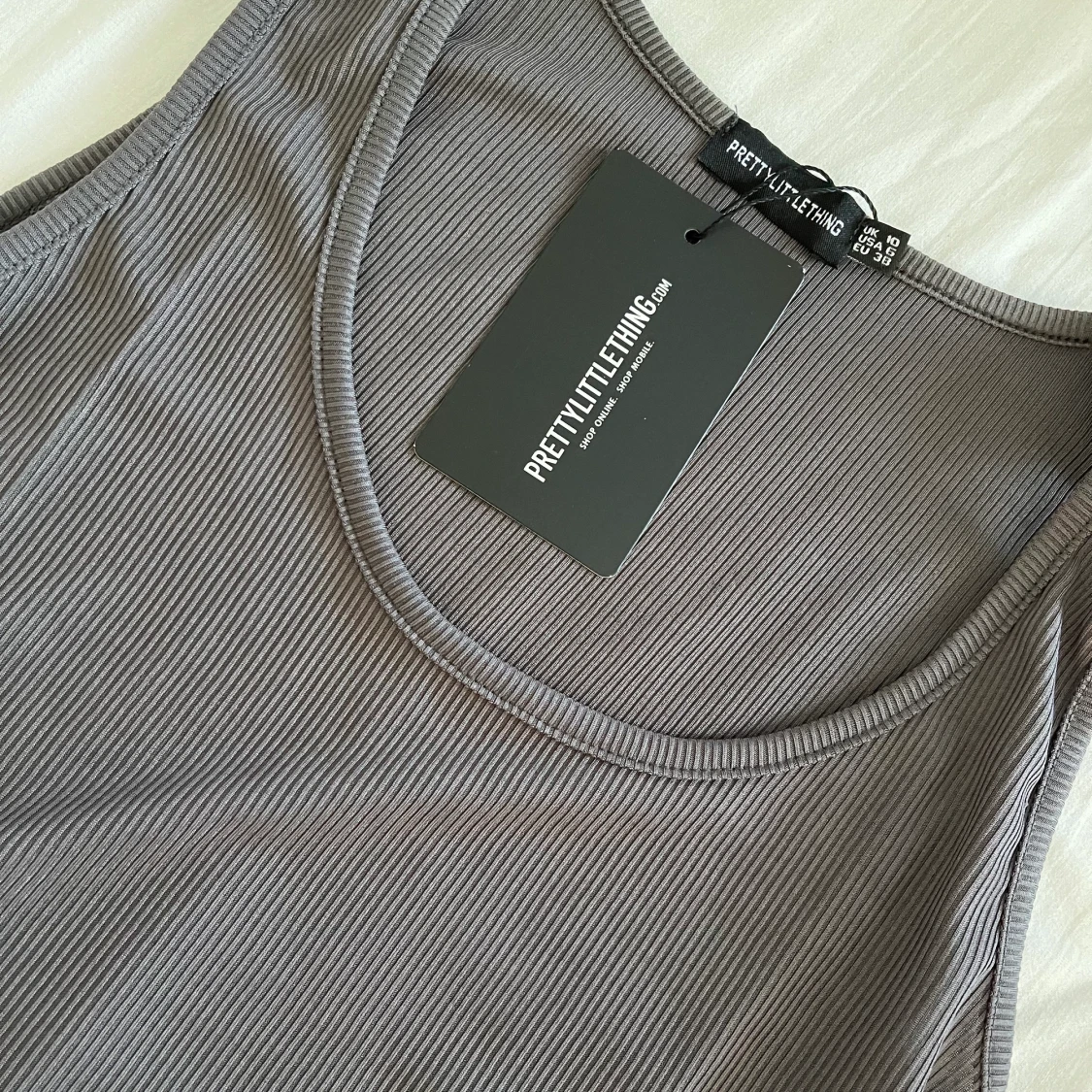 Grå thigt Klänning