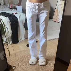 Acne jeans - Vita fina o lågmidjade!