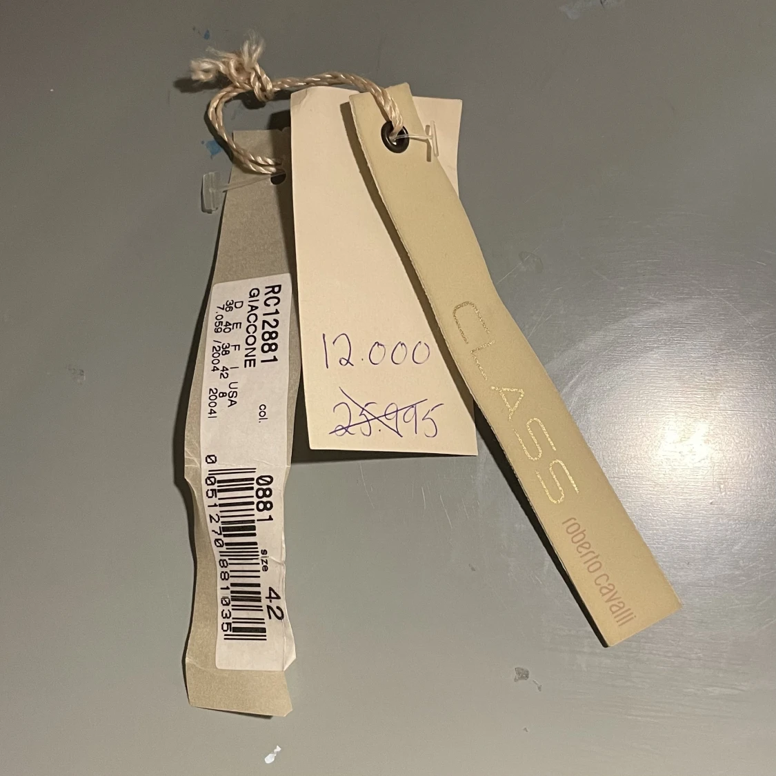 Roberto Cavalli skinnjacka med vinterpäls - 91