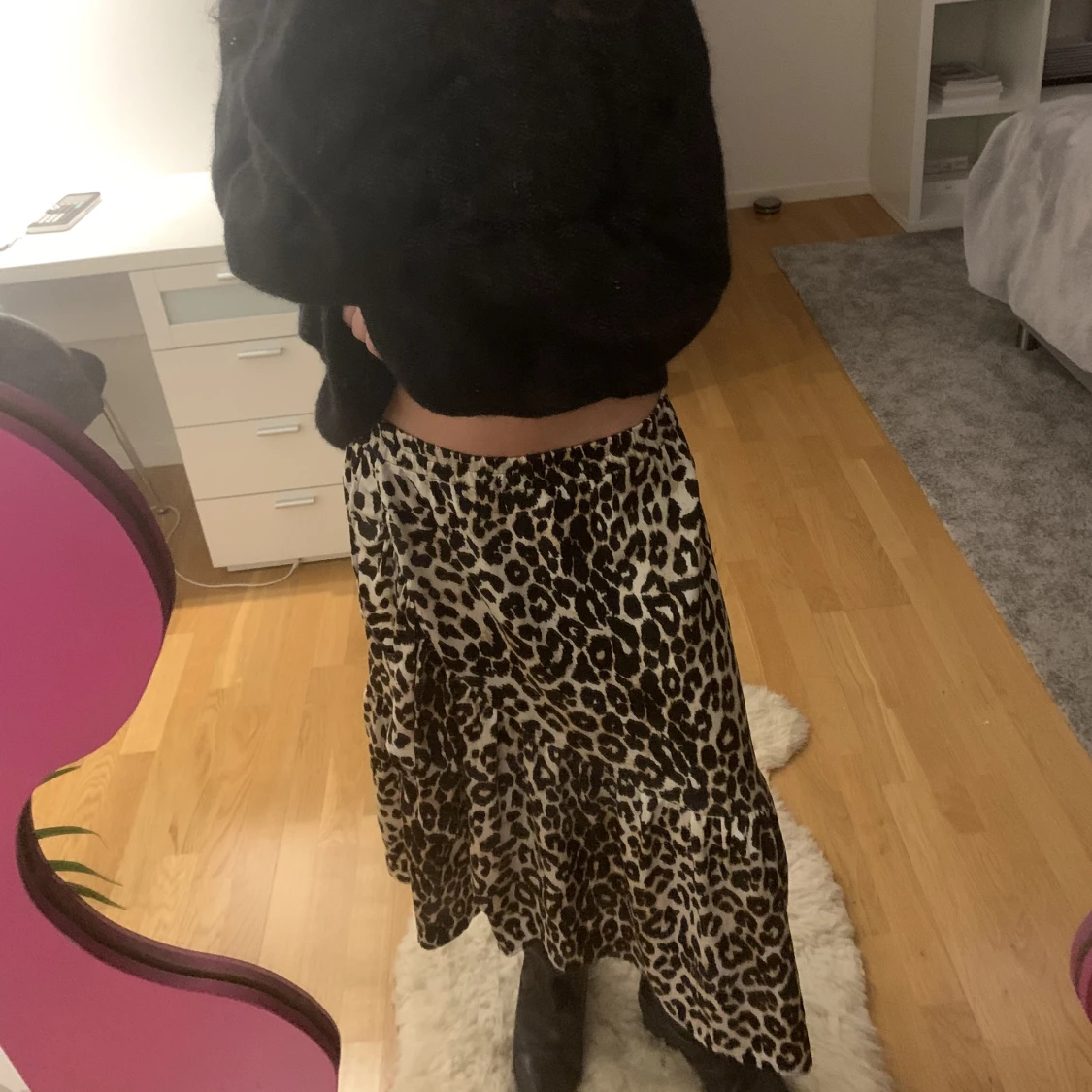 lågmidjad långkjol - 90