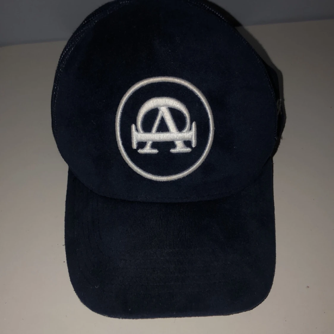 All cap one velvet blå