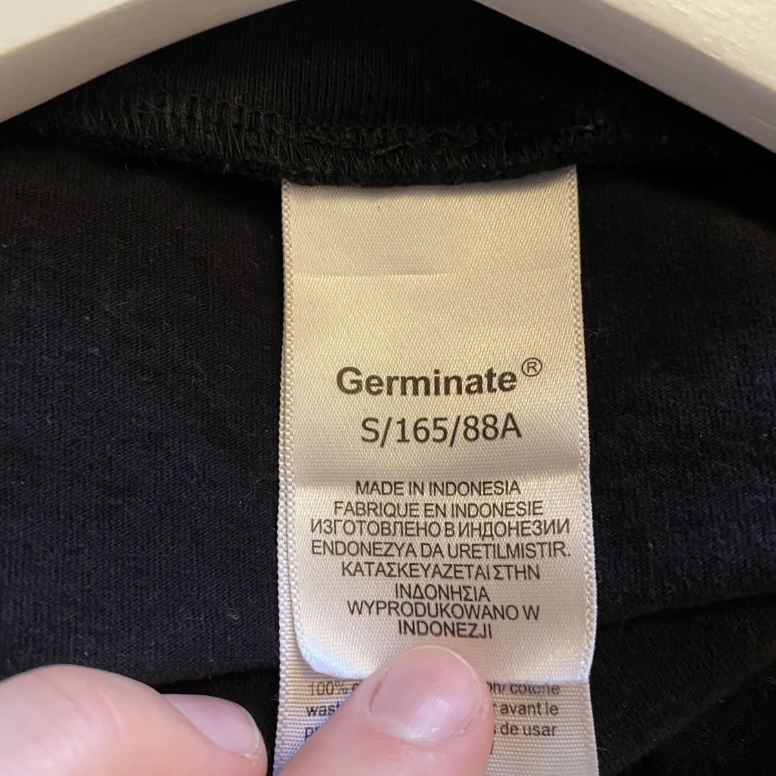 svart Tshirt tryck måne - 90