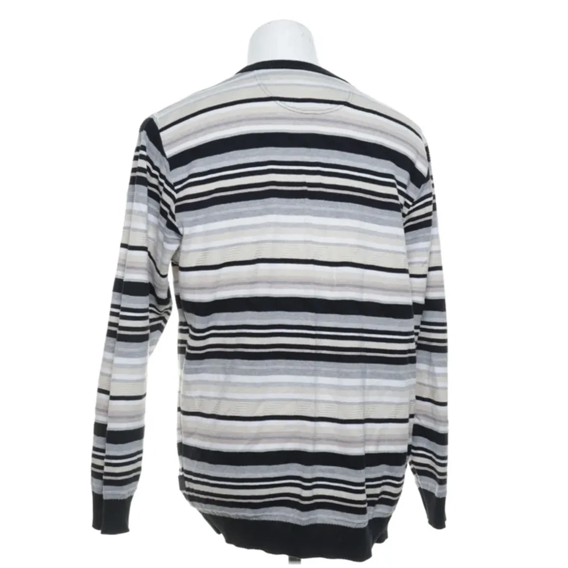 Stickad randig tröja - 90