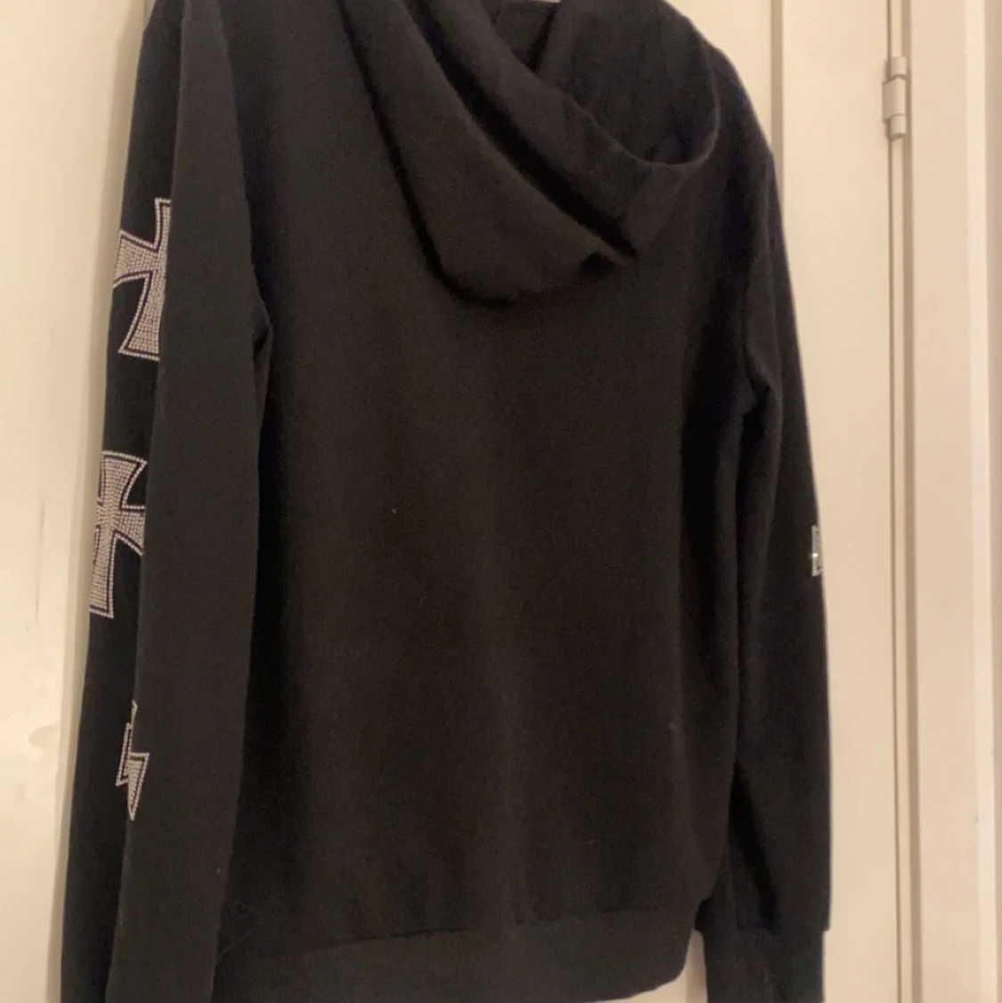 Rhinestone hoodie - 91