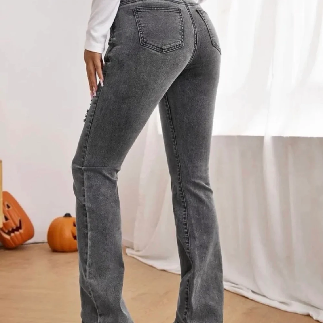 Lågmidjade jeans - 90