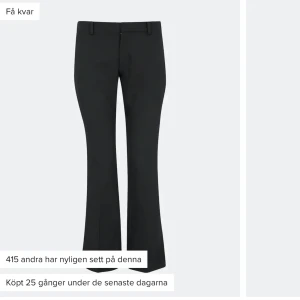 Kostymbyxor Vera petite - Säljer dessa superfina lågmidjade kostymbyxor (Vera petite) från bikbok i storlek 36 som är helt slutsålda💞 Nypris 400kr