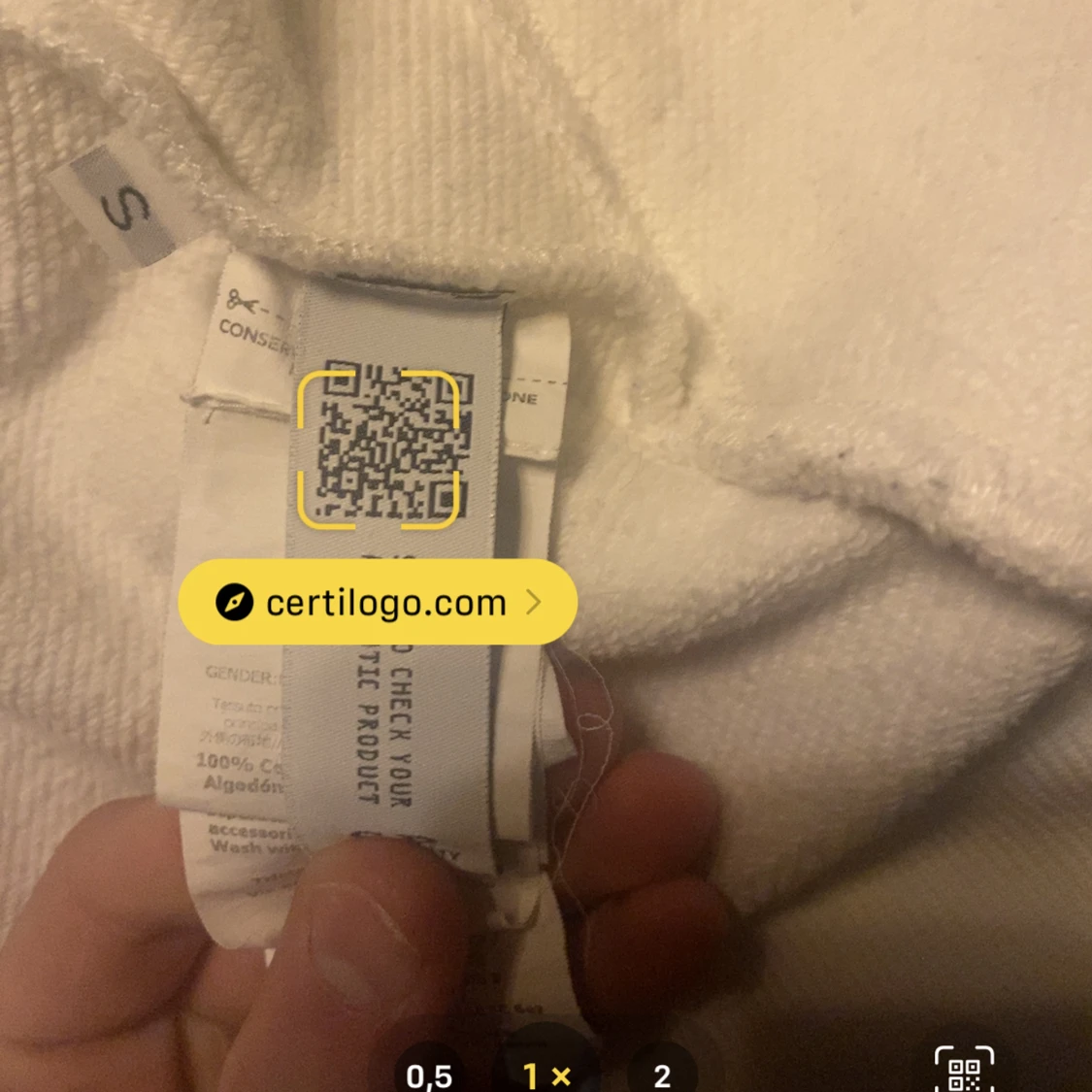 CP company zip hoodie vit - 91