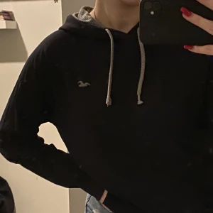 Kofta i svart - Svart Hollister kofta med grått. Sitter väldigt fint på och skön.