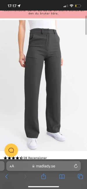Kostymbyxor  - Från madlady strl 34 