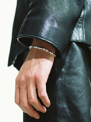 All Blues Fat Snake Bracelet - Silver | Garmentory