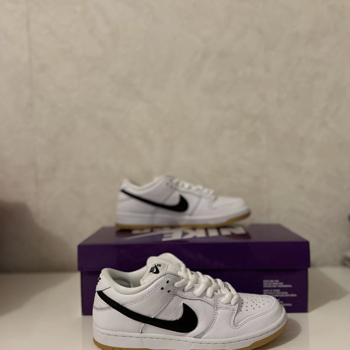 Nike SB dunk Low White gum - 91