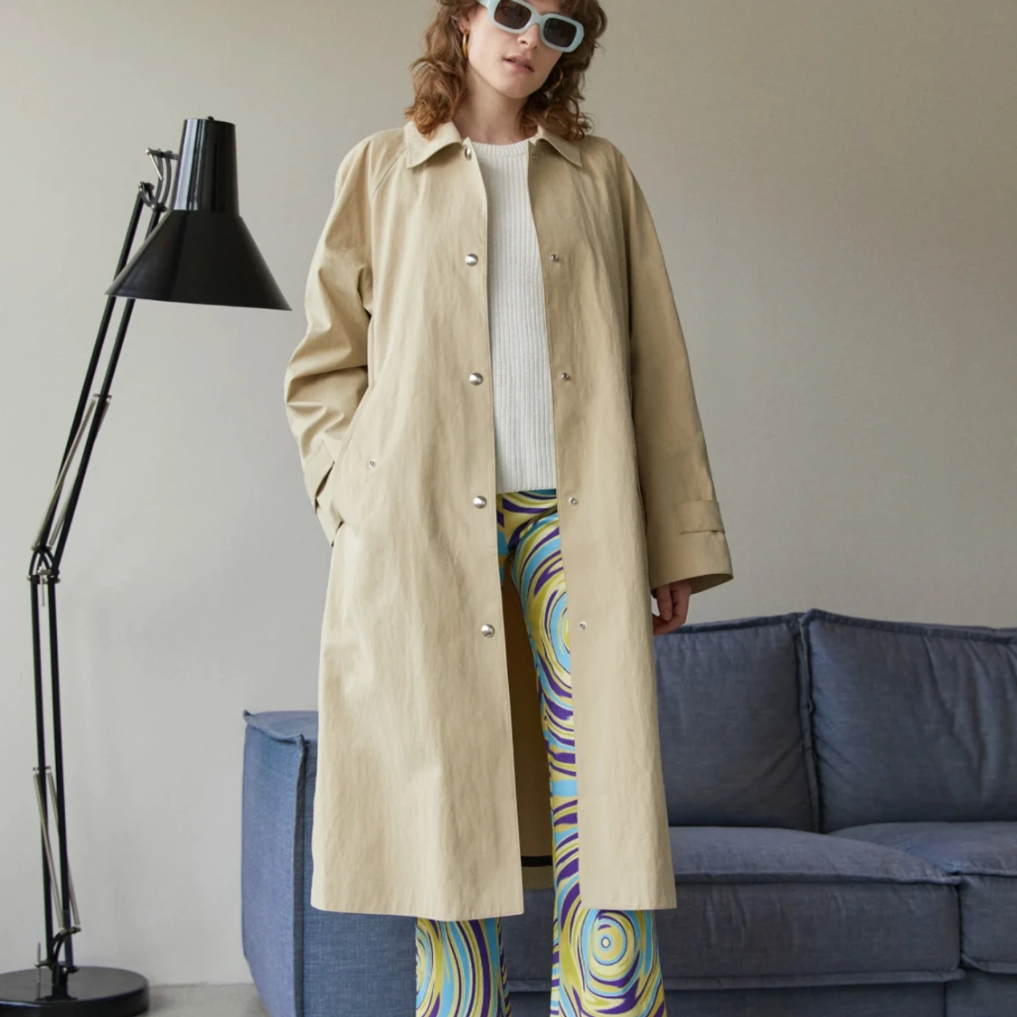 ARKET trenchcoat 34 (36)  - 90