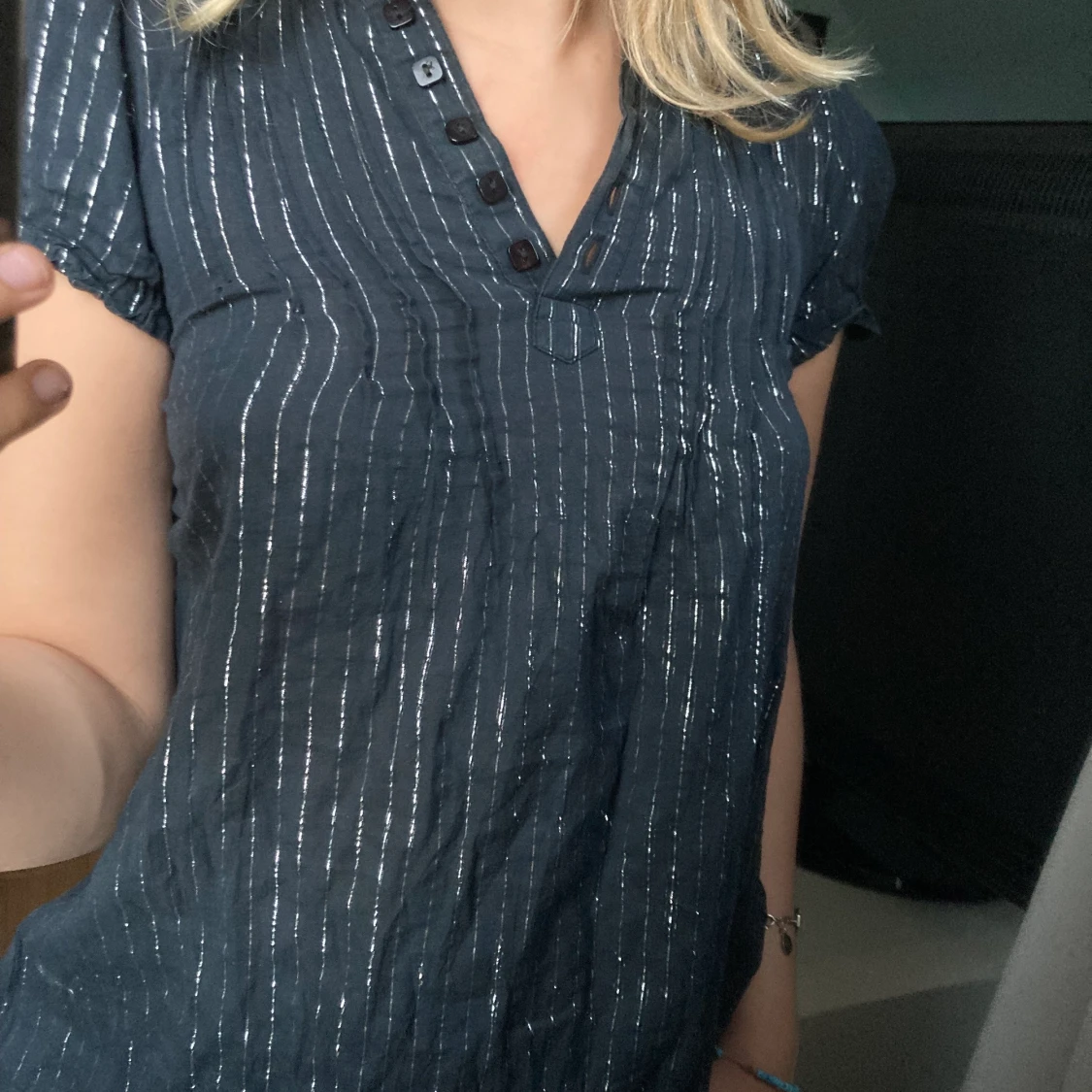 Glittrig skjorta - 90