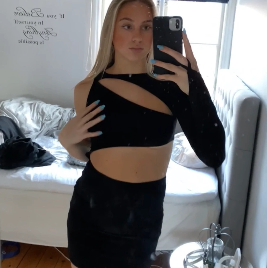 Svart klänning - 91