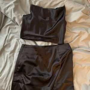 Silkes set, svart - Silkes set från shein. 💗 strlk s i båda, fint till sommaren
