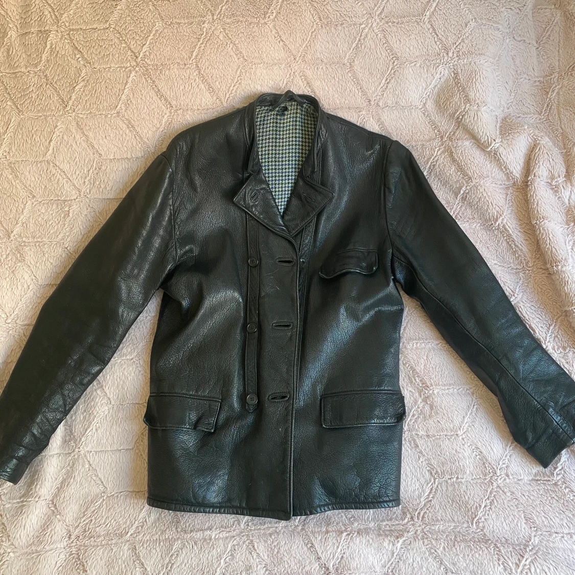 Vintage skinnjacka - 91