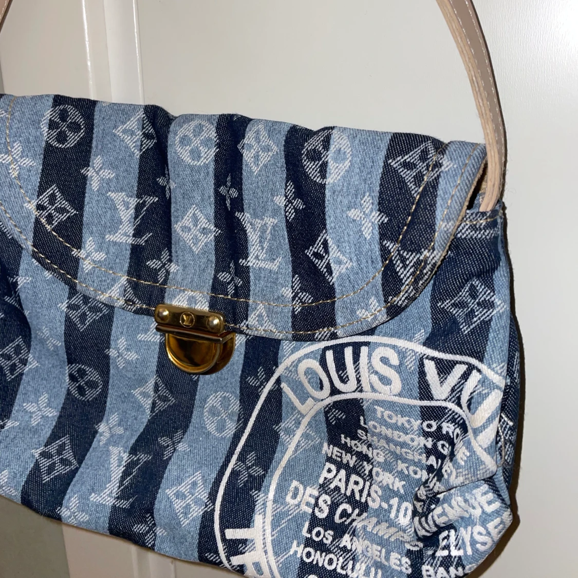 Shoulder bag i denim - 90