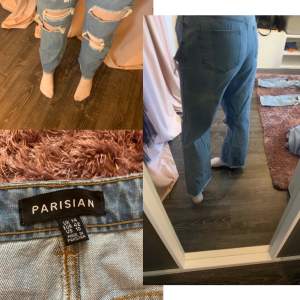 Väldigt tunna, sköna jeans som jag tyvärr är för kräsen för att behålla😫helt oanvända och väldigt fina. Köpta på Boohoo 
