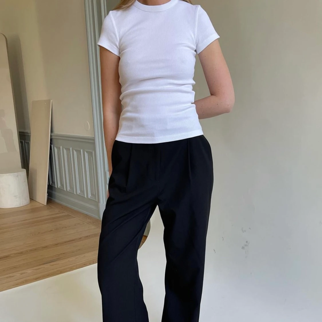 Supe fin vit T-shirt från Djerf Avenue 🤍