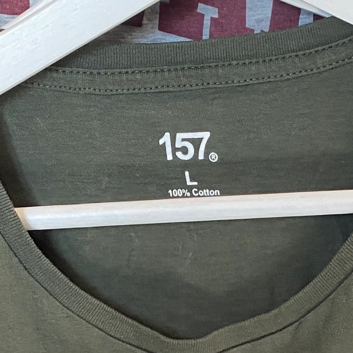 Militärgrön T-shirt  - 90