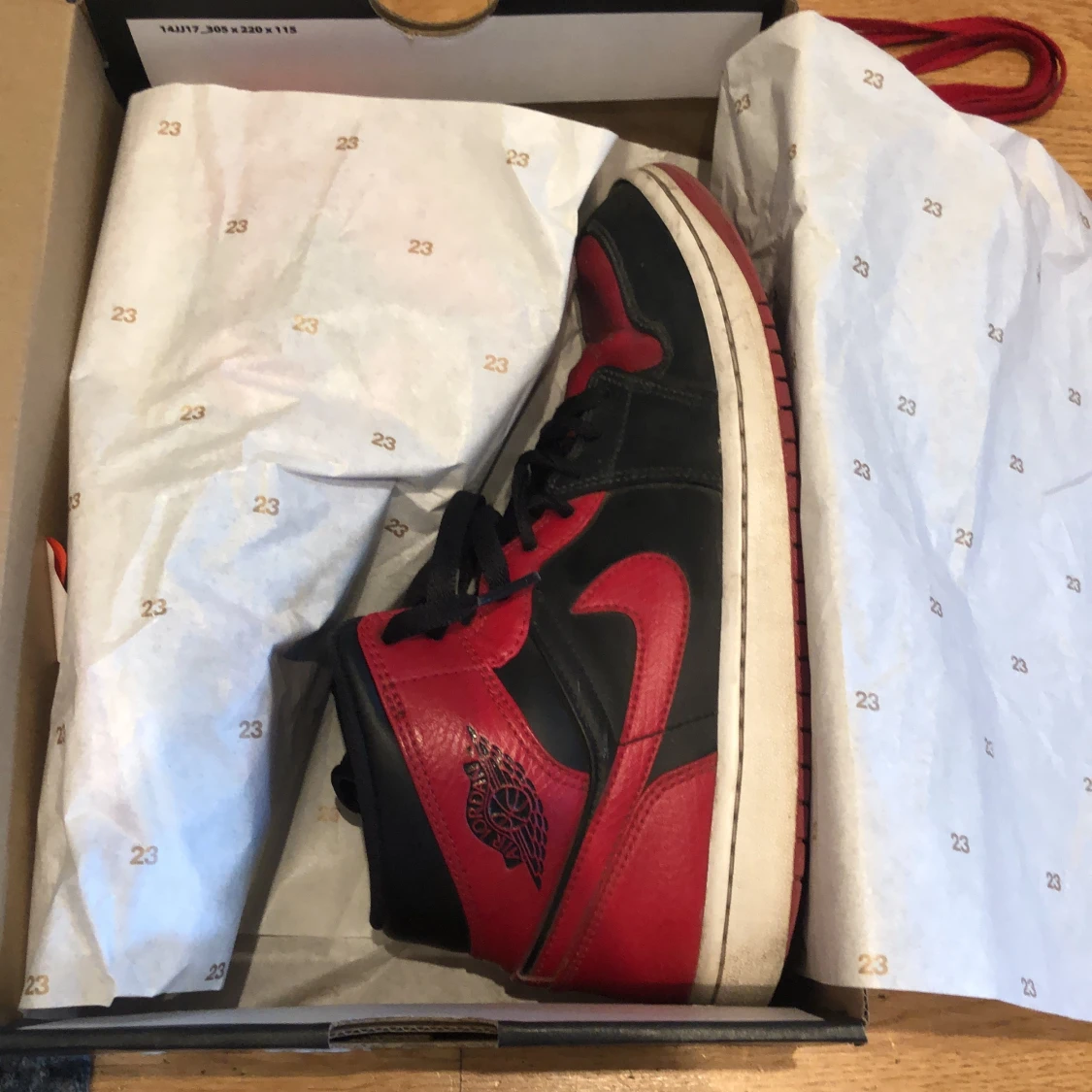 Jordan 1 red  - 91