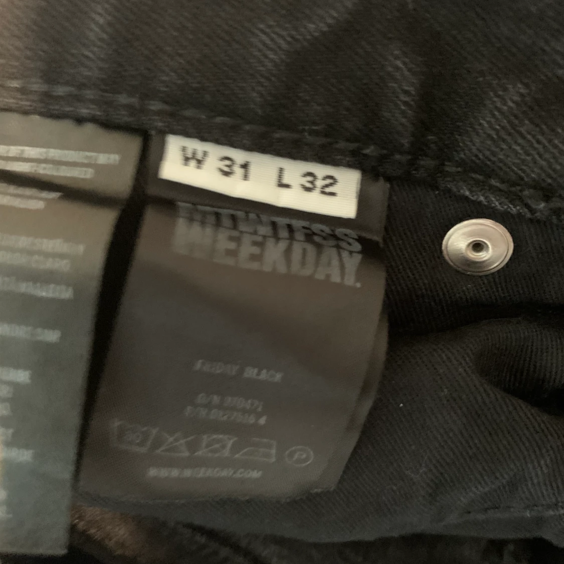 Weekday jeans 31/32 - 90