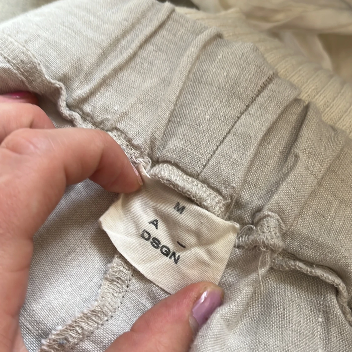 A-dsgn linnebyxor storlek M - 90