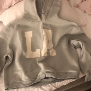 Hoodie - jätteskön hoodie, som är i nyskick! Jättefin och är som stl xs-l beroende på hur man vill ha den❤️